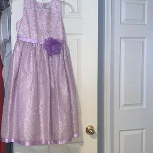 Short flower girl dress